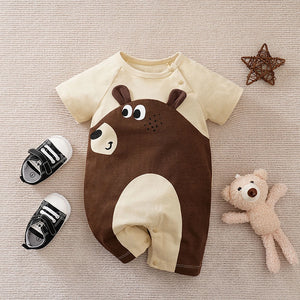 The Big Bear Cotton Summer Baby Romper 1 - Minitaq baby kids clothes dress