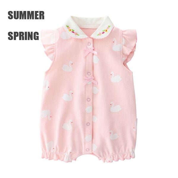 Baby Girls Sleeveless Summer Romper 2 - Minitaq baby kids clothes dress