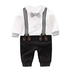 Navy Style with Bow Smart Bodysuit 4 - Minitaq baby kids clothes dress