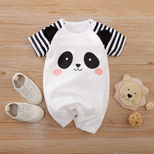 Adorable Hello Panda Summer Romper 1 - Minitaq baby kids clothes dress