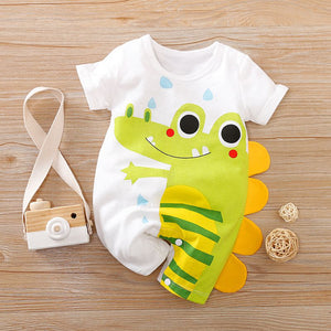 Cute Croc Comfortable Summer Romper 1 - Minitaq baby kids clothes dress