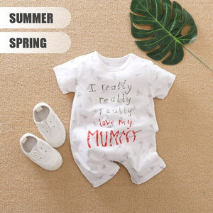 Adorable I love Mummy Summer Romper 2 - Minitaq baby kids clothes dress