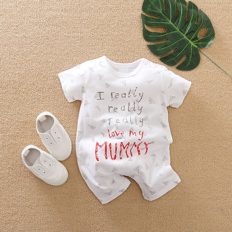 Adorable I love Mummy Summer Romper 1 - Minitaq baby kids clothes dress