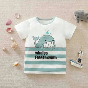 Swim Freely T-Shirt for Kids 1 - Minitaq baby kids clothes dress