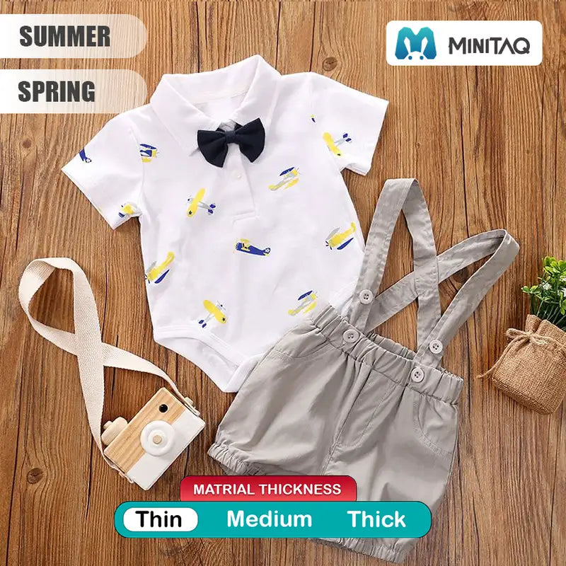 Casual Smart Summer Romper Dress 2 - Minitaq baby kids clothes dress