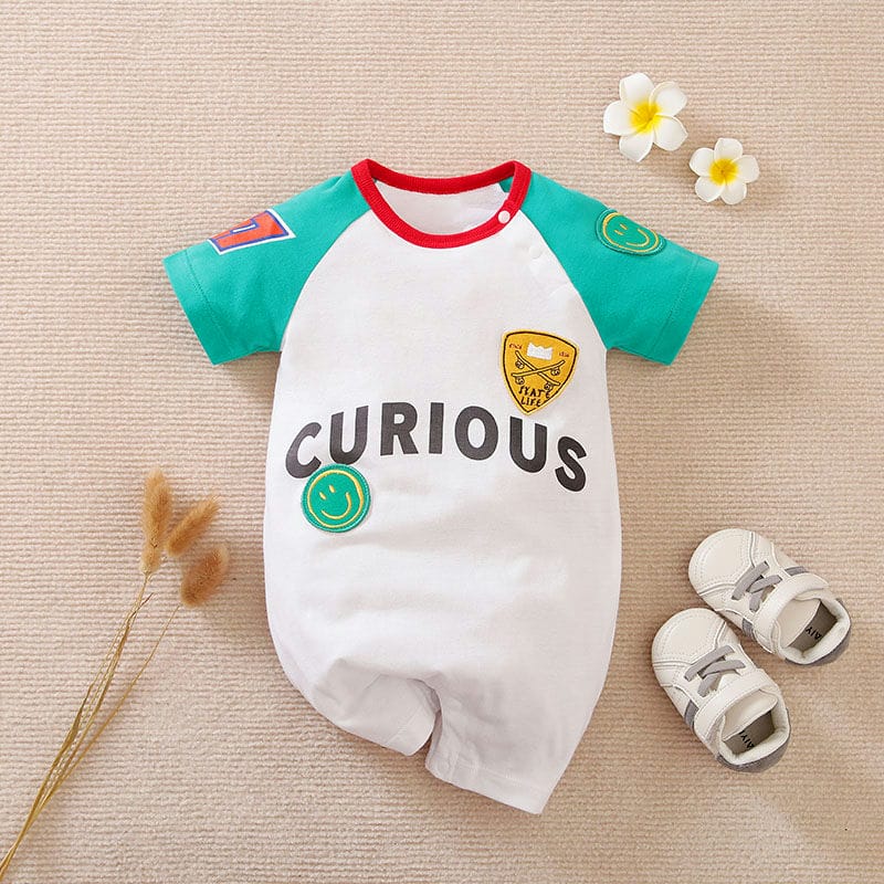 Curious Casual Summer Baby Romper 1 - Minitaq baby kids clothes dress