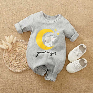 Cute Good Night Animal Romper 1 - Minitaq baby kids clothes dress