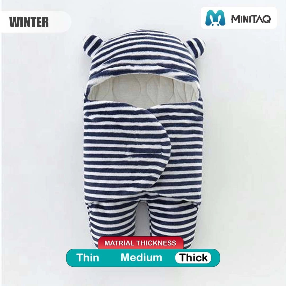 The Blue Liner Baby Winter Swaddle 2 - Minitaq baby kids clothes dress