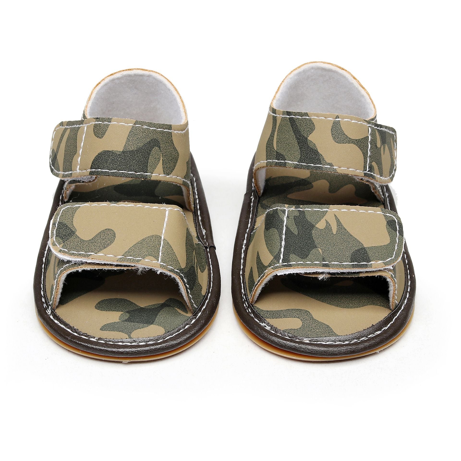 Green Camouflage Style Baby Sandals 8 - Minitaq baby kids clothes dress