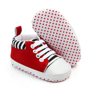 Stylish Red Casual Sneakers Baby Shoes 2 - Minitaq baby kids clothes dress