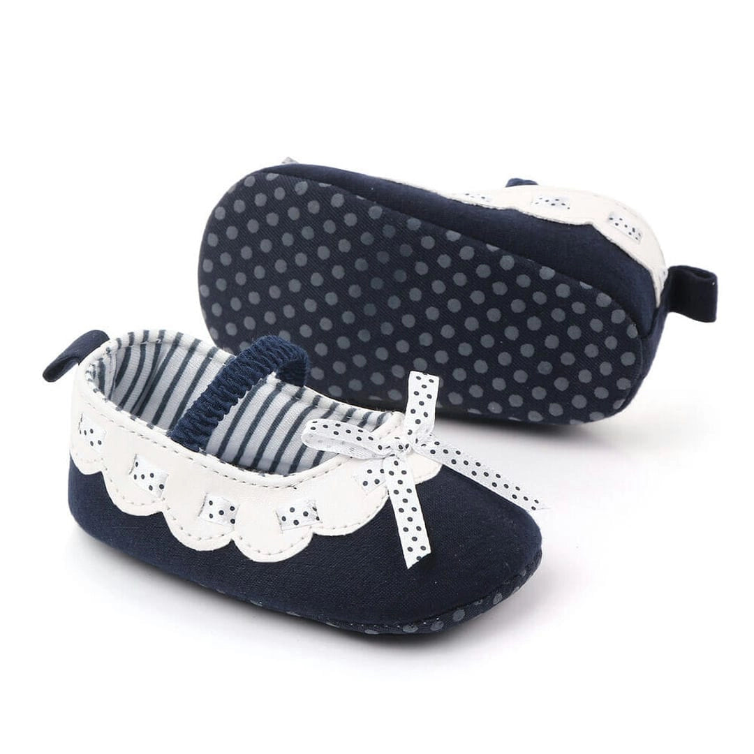 Fancy Bow Knot Laced Casual Baby Shoes 2 - Minitaq baby kids clothes dress