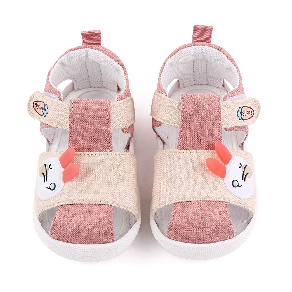 Pink Cartoon Rabbit Summer Baby Sandals 2 - Minitaq baby kids clothes dress