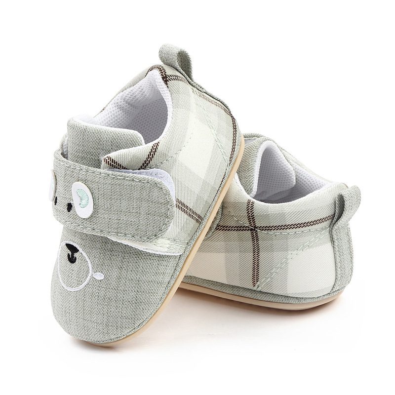 Light Green Cartoon Design Cotton Baby Shoes 2 - Minitaq baby kids clothes dress