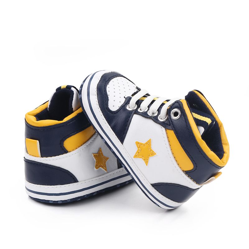 High Top Star Design Sneaker Baby Shoes 2 - Minitaq baby kids clothes dress