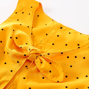 Sleeveless Causal Yellow Baby Girl Dress 3 - Minitaq baby kids clothes dress