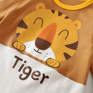 The Wise Tiger Full Sleeve Baby Romper 3 - Minitaq baby kids clothes dress