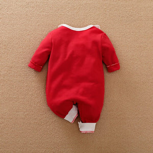 Cartoon In A Red Dress Baby Romper 7 - Minitaq baby kids clothes dress