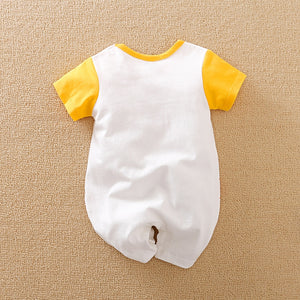 Cute Fox Hug Summer Baby Romper 3 - Minitaq baby kids clothes dress