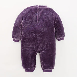 Purple Stylish Winter Quilted Romper 8 - Minitaq baby kids clothes dress