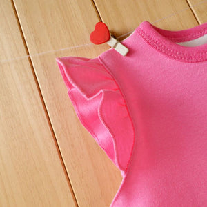 Sleeveless Pink Summer Baby Girl Romper 3 - Minitaq baby kids clothes dress