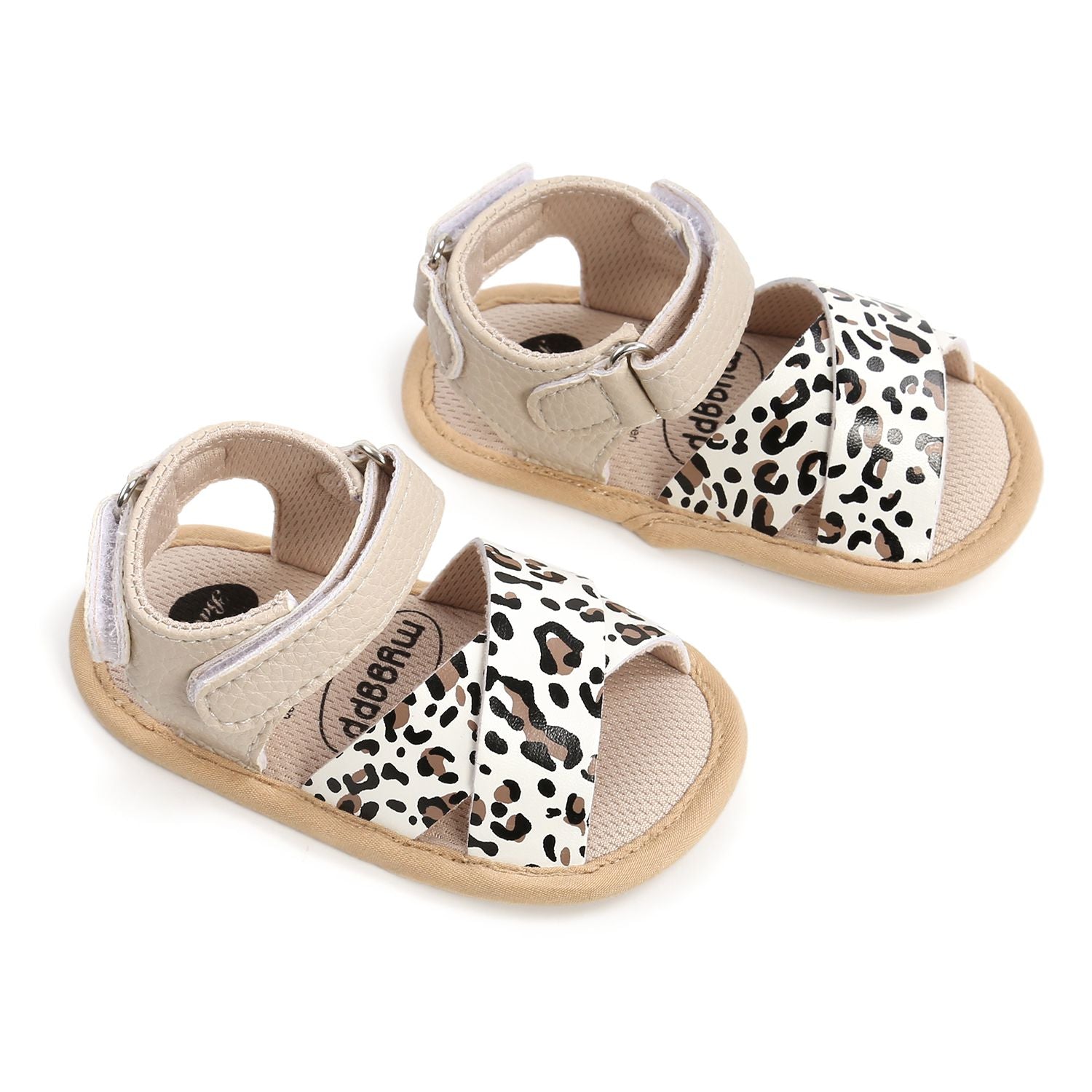 Cheetah Design Summer Baby Sandals 2 - Minitaq baby kids clothes dress