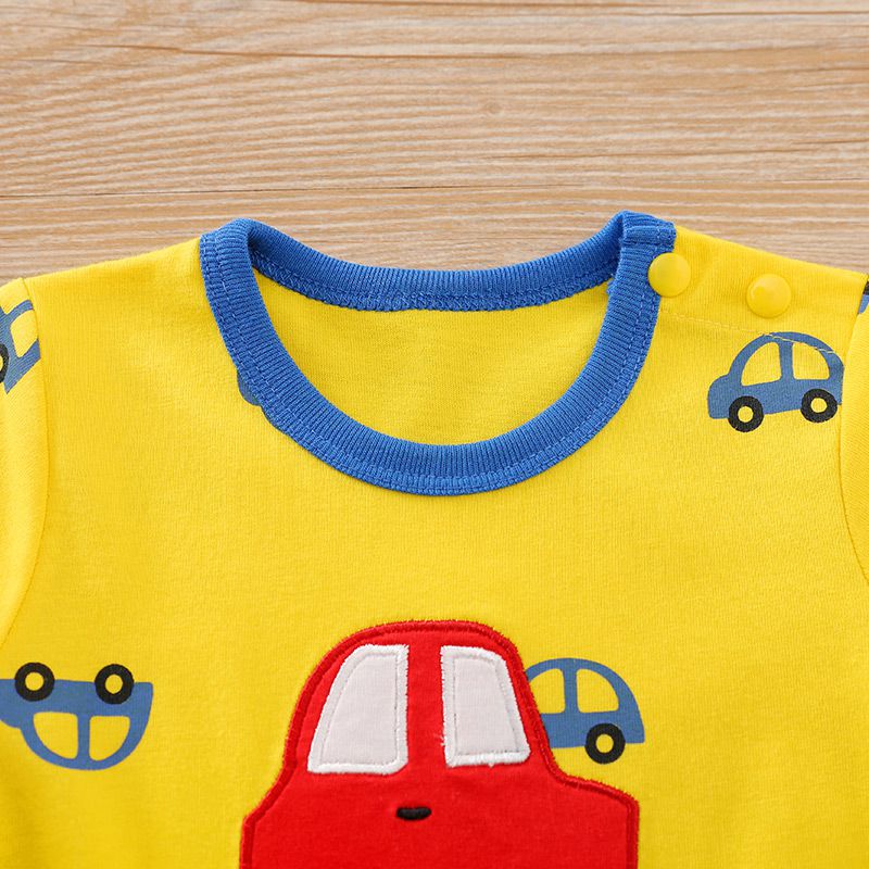 Colorful Cars Summer Baby Romper 3 - Minitaq baby kids clothes dress