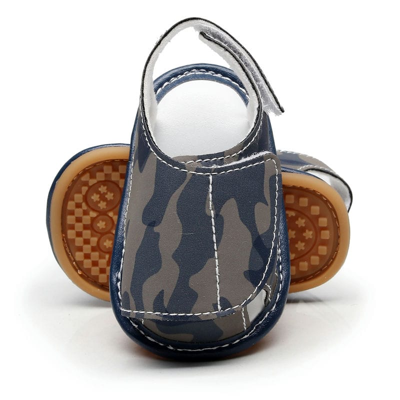 Blue Gray Camouflage Style Baby Shoes 2 - Minitaq baby kids clothes dress