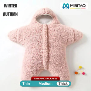 Pink Star Design Winter Baby Romper 2 - Minitaq baby kids clothes dress