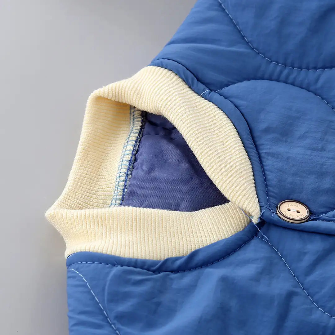 Cozy Bear Patch Quilted Tracksuit 2pc Set - Minitaq baby kids clothes dress