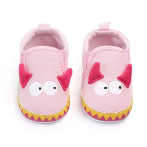 Cartoon Design Pink Baby Slip-On Shoes 2 - Minitaq baby kids clothes dress