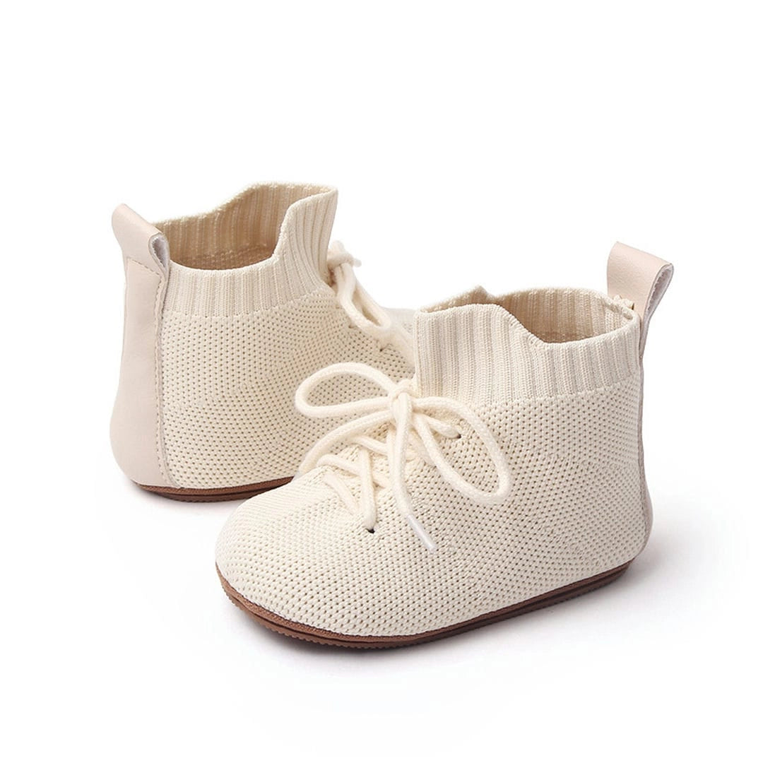 Dainty Soft White Breathable Baby Shoes 2 - Minitaq baby kids clothes dress