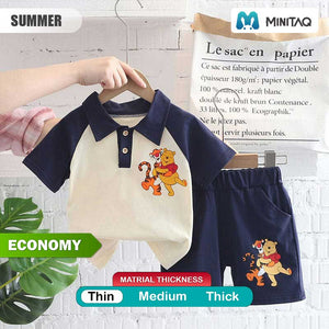 Winnie N Tiger Shirt  and Shorts 2pc 2 - Minitaq baby kids clothes dress