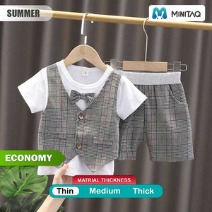 Formal Gray Summer Dress For Kids 2 - Minitaq baby kids clothes dress