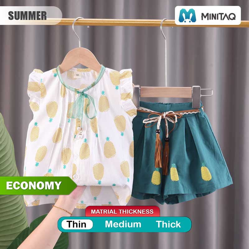 Casual Summer Dress With Skirt 2 - Minitaq baby kids clothes dress