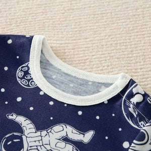 Space Zone Dark Blue Baby Romper 3 - Minitaq baby kids clothes dress