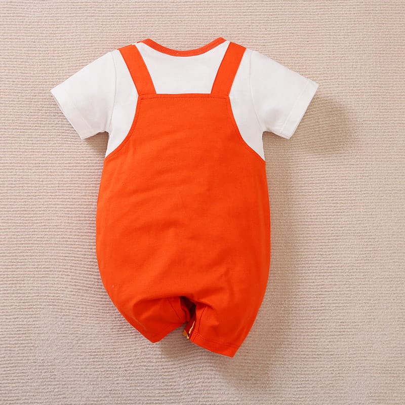 Cute Tiger Roar Orange Baby Romper 8 - Minitaq baby kids clothes dress