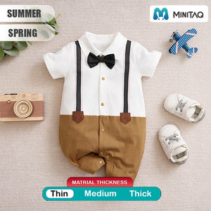 The Smart Adventurer Stylish Cotton Summer Romper 2 - Minitaq baby kids clothes dress