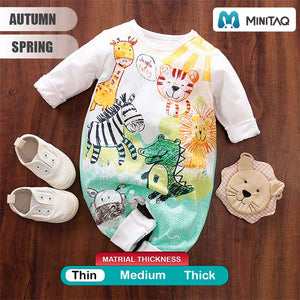 Fun With Animals Full Sleeves 2 - Minitaq baby kids clothes dress