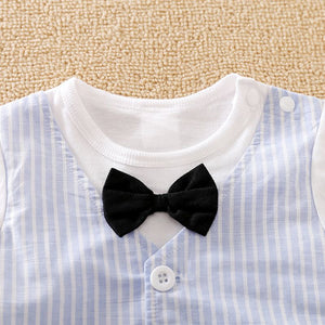 Formal Baby Boy Romper with Bow Tie 3 - Minitaq baby kids clothes dress