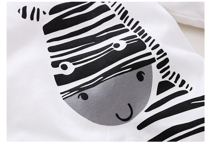 The Zebra Animal Romper with Cotton Hat 3 - Minitaq baby kids clothes dress