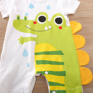 Cute Croc Comfortable Summer Romper 3 - Minitaq baby kids clothes dress