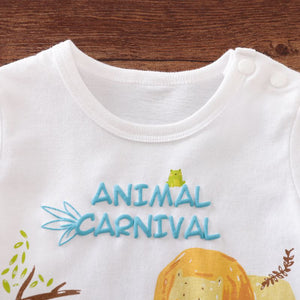 Adorable Light Cartoon Animal Soft Romper 3 - Minitaq baby kids clothes dress