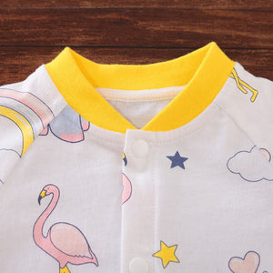 Sweet Rainbow Animal Unisex Romper 4 - Minitaq baby kids clothes dress