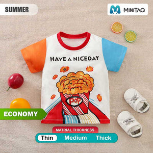 Casual Colorful POP Polyester T-Shirt 2 - Minitaq baby kids clothes dress