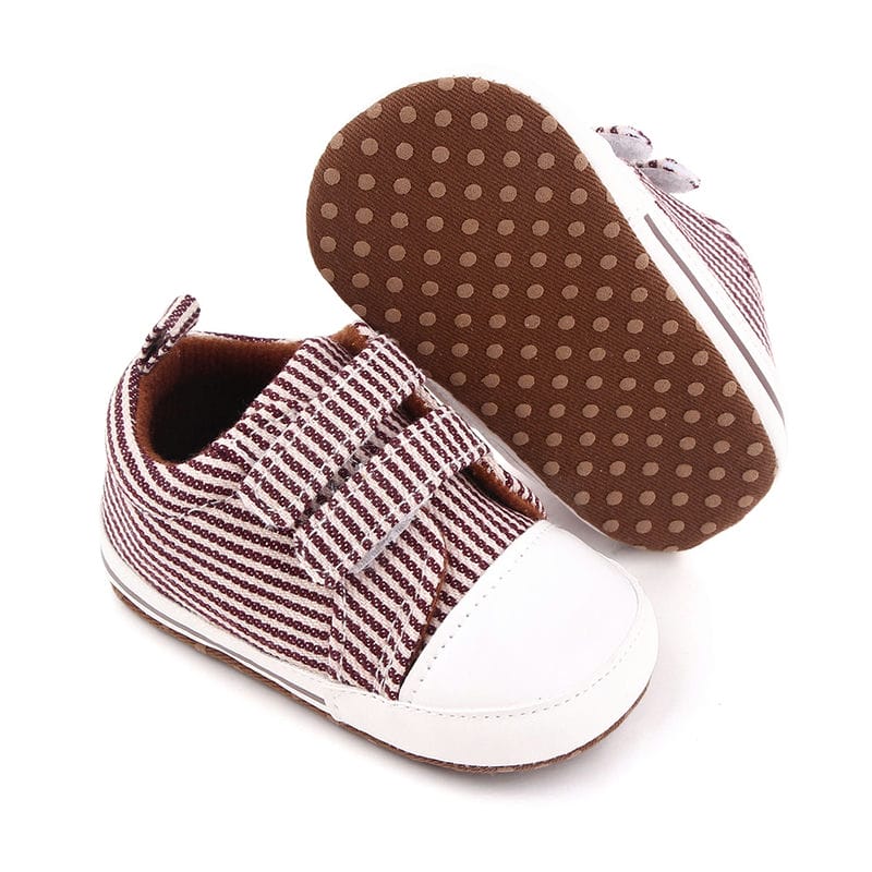 The Brown Liner Canvas Denim Style Shoes 2 - Minitaq baby kids clothes dress