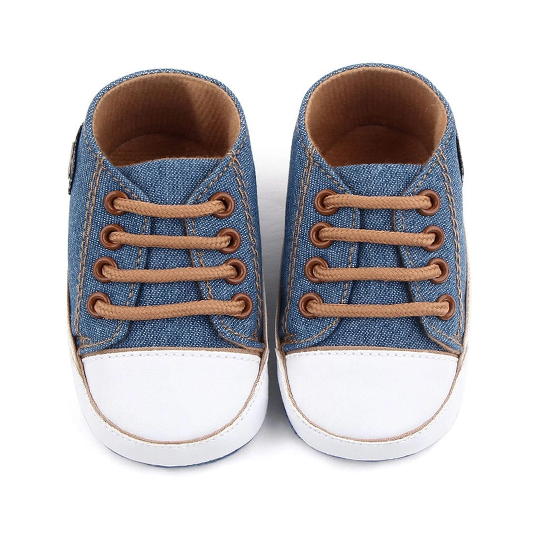 Casual Jeans Styles Laceup Baby Shoes 2 - Minitaq baby kids clothes dress