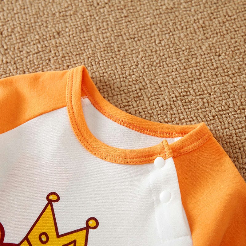 Cute Tiger King Casual Full Sleeve Cotton Romper 3 - Minitaq baby kids clothes dress