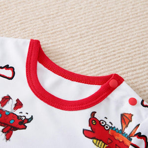 Flying Dragons Casual Summer Baby Romper 3 - Minitaq baby kids clothes dress