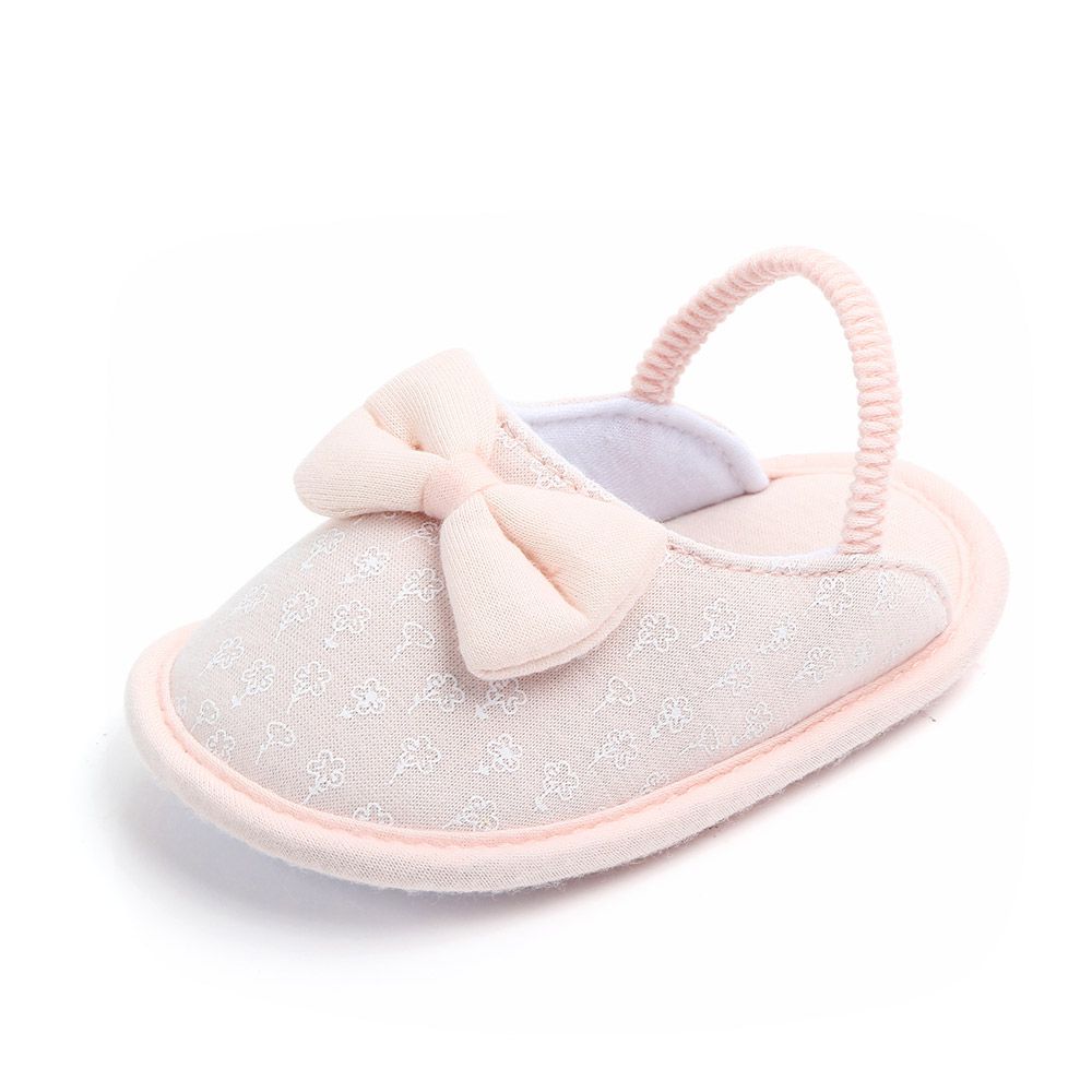 Comfy Pink Cotton Bow Style Shoes 3 - Minitaq baby kids clothes dress