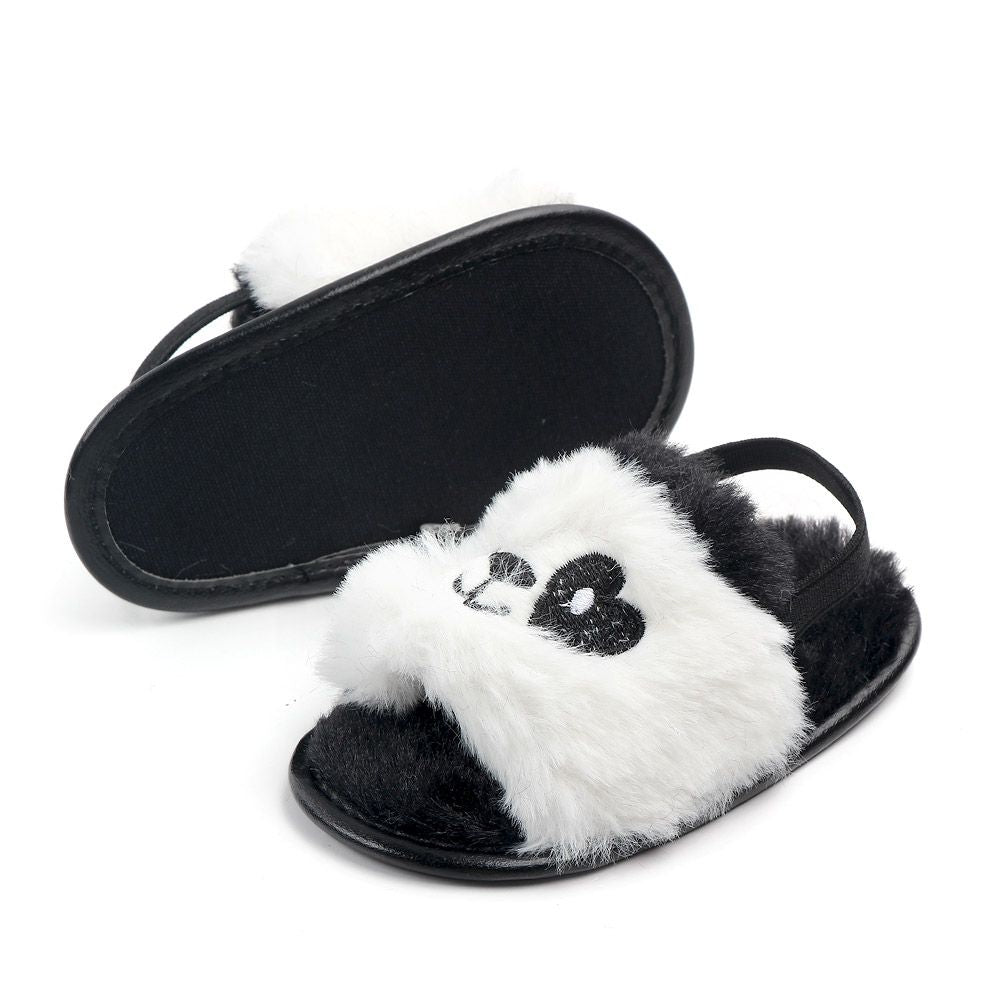 Cute Panda Soft Plush Baby Slip On 3 - Minitaq baby kids clothes dress